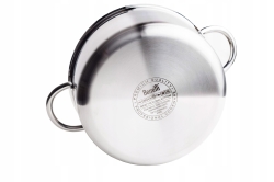 Berretti kpl garnków 8el. stal 18/10 indukcja gaz Breva BR-6385