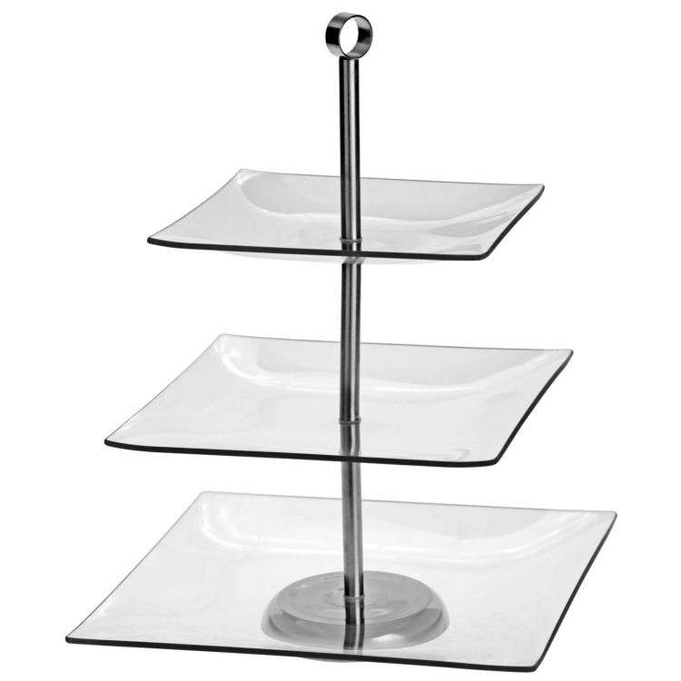 AMBITION Laura Patera kwadratowa 3-poziomowa 21/25/30 cm