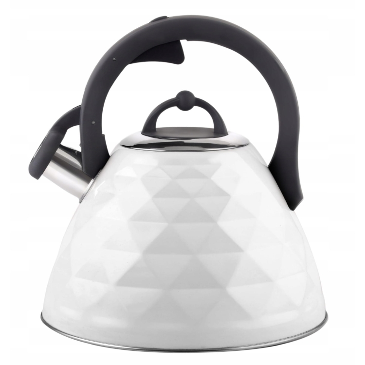 Berretti CZAJNIK Z Gwizdkiem 3L Indukcja Gaz BR-7610 biały