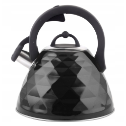 Berretti CZAJNIK Z Gwizdkiem 3L Indukcja Gaz BR-7627 czarny