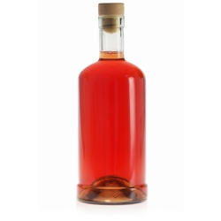 Butelka szklana STATUA z korkiem na bimber nalewki 500ml