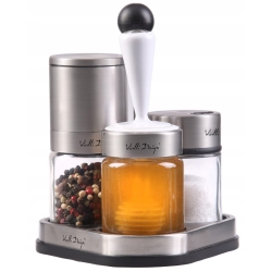 Komplet do przypraw i miodu Vialli Design SOHO