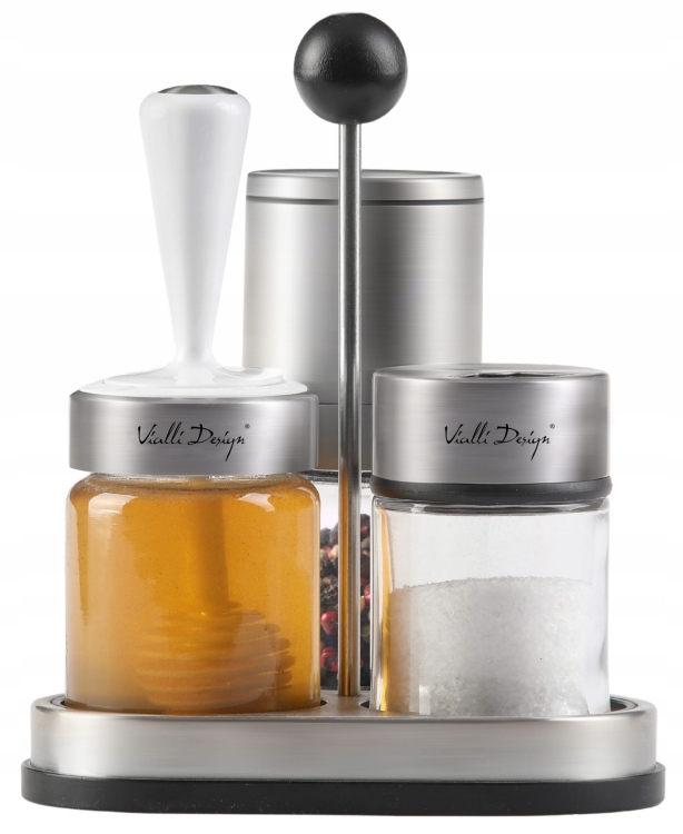 Komplet do przypraw i miodu Vialli Design SOHO