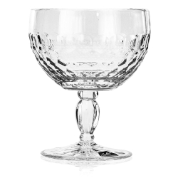 Kryształowa Owocarka miseczka na owoce JULIA Polski Stół 15,5 cm