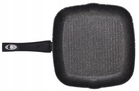 Przejdź do produktu Patelnia grillowa nieprzywierająca non-stick Berretti TIVANO 28x28cm BR-5999