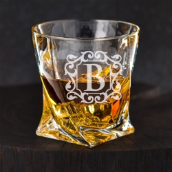 Szklanka do whisky Bohemia Quadro | 340ml | 1szt.