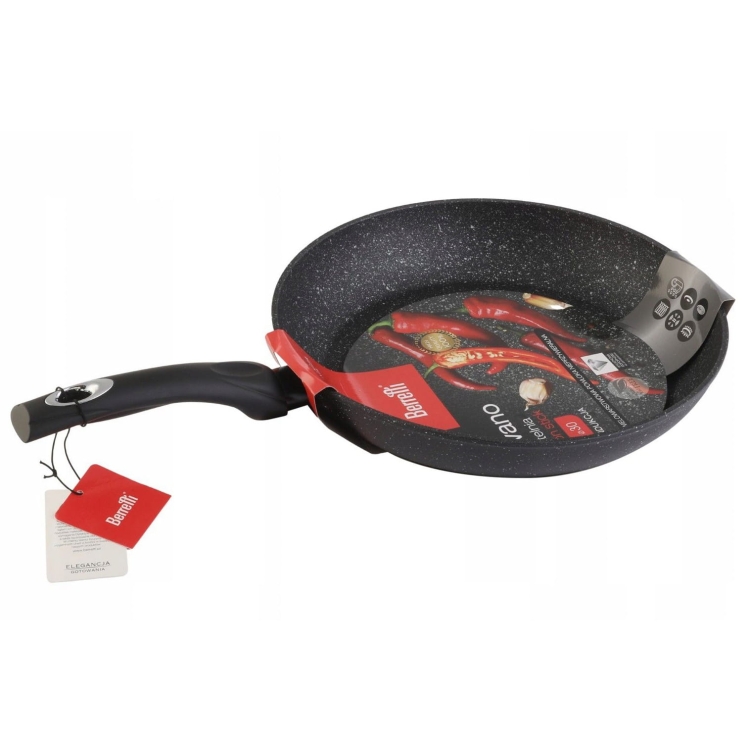 Patelnia tradycyjna nieprzywierająca non-stick Berretti TIVANO 30cm BR-6651