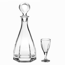 BOHEMIA VICTORIA komplet do nalewek, likieru 6+1