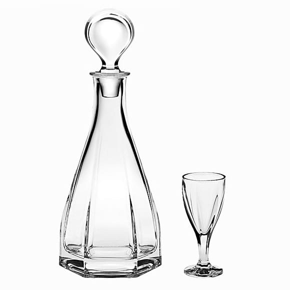 BOHEMIA VICTORIA komplet do nalewek, likieru 6+1