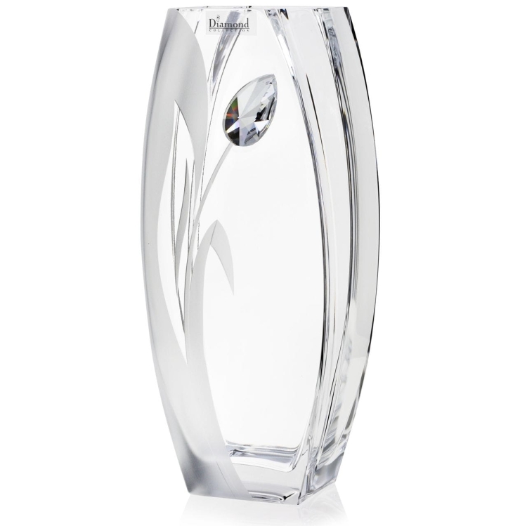 Wazon dekoracyjny SWAROVSKI 32cm "Tulipan"