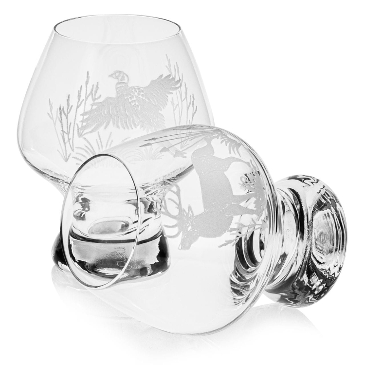 Kieliszki do koniaku Myśliwski (shake) 150 ml | 6 szt. w pudełku szklanka.pl