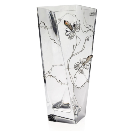 Przejdź do produktu Ekskluzywny wazon 2K stylizowany na Swarovski 30cm 