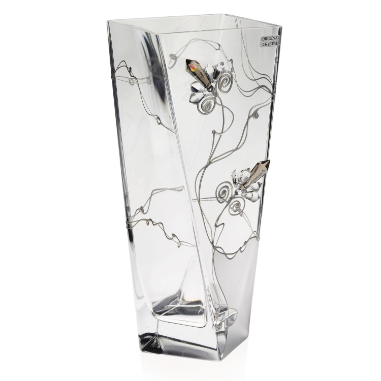 Ekskluzywny wazon 2K stylizowany na Swarovski 30cm