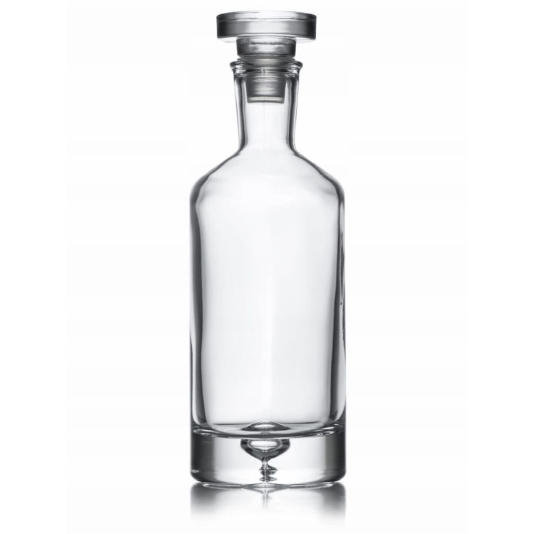 Karafka butelkowa do whisky brandy na prezent 750ml