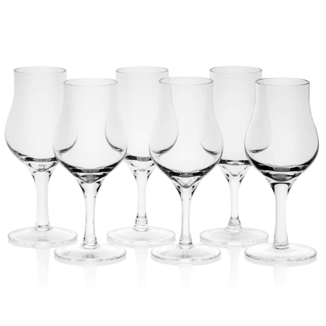Przejdź do produktu Kieliszki do degustacji whisky komplet Amber Glass 100ml 6szt. 