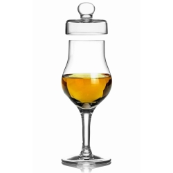 Degustacyjny kieliszek z pokrywką do whisky AmberGlass 100ml