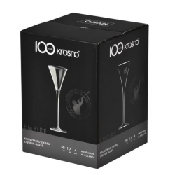 Kieliszki na wysokiej nóżce do likieru wódki nalewek | 50ml | 4szt.