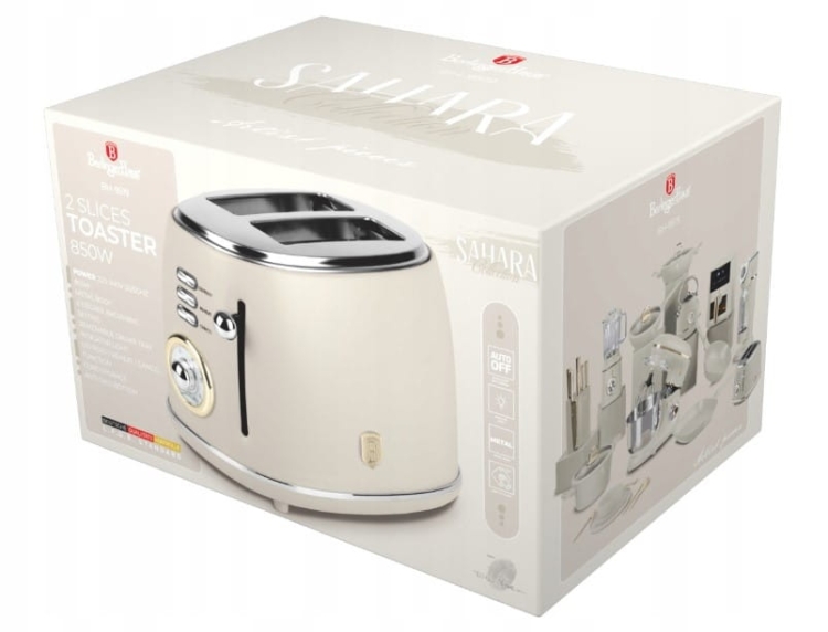 Toster opiekacz do tostów grzanek Berlinger Haus Sahara BH-9519