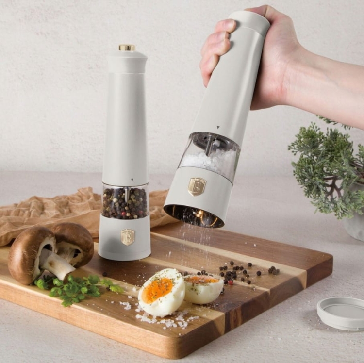 Zestaw elektryczny młynek do pieprzu soli Berlinger Haus Sahara BH-9545