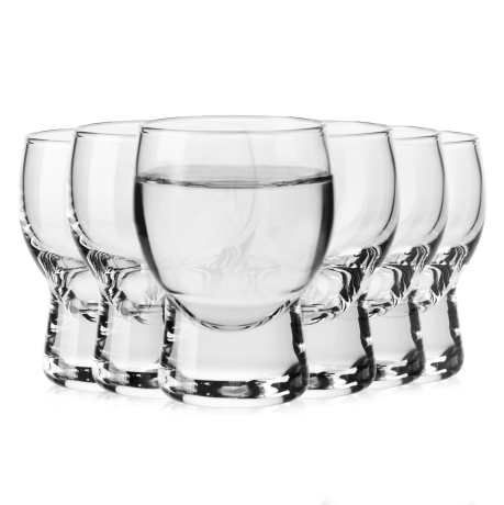 Przejdź do produktu Kieliszki do likieru nalewek wódki Krosno STERLING SHOT 35ml 6szt.