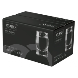 Kieliszki do likieru nalewek wódki Krosno STERLING SHOT 40ml 6szt.