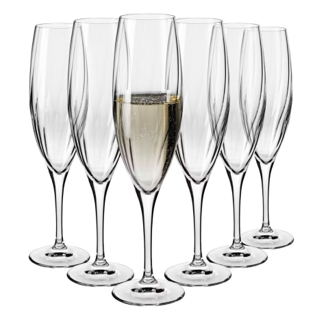 Przejdź do produktu Kieliszki do szampana KROSNO Optyk 200ml 6szt.