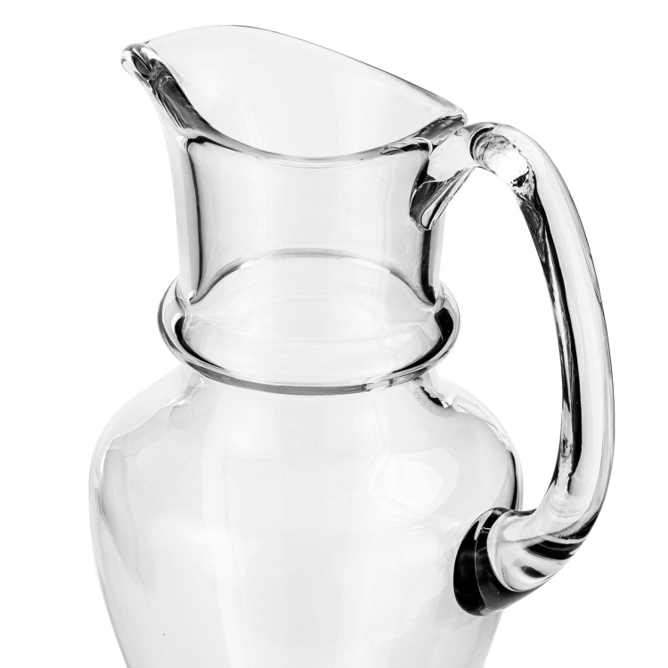 Solidny dzbanek szklany do napojów wody soku KROSNO Handmade 1500ml