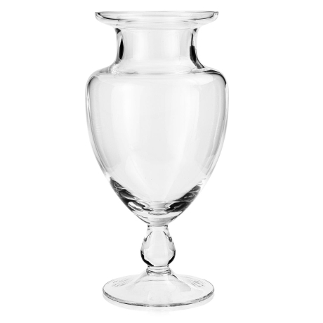 Przejdź do produktu Duży szklany wazon / puchar na kwiaty KROSNO Handmade 38cm