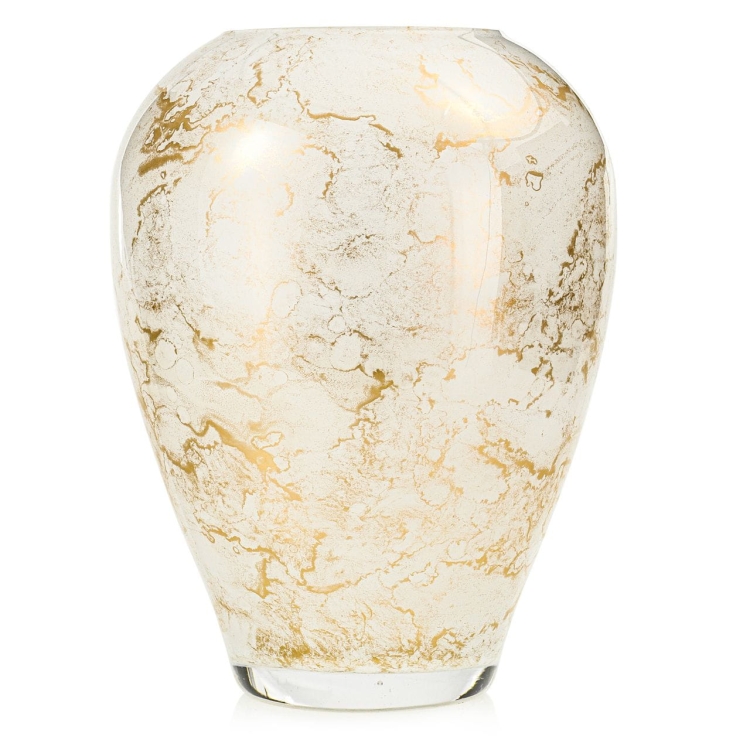 Ekskluzywny ręcznie robiony wazon na kwiaty VanderGroff 27cm VG27/WM