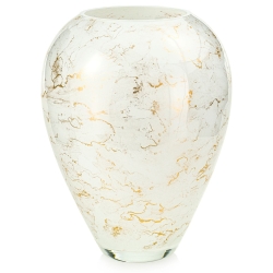 Ekskluzywny ręcznie robiony wazon na kwiaty VanderGroff 33cm VG33/WM