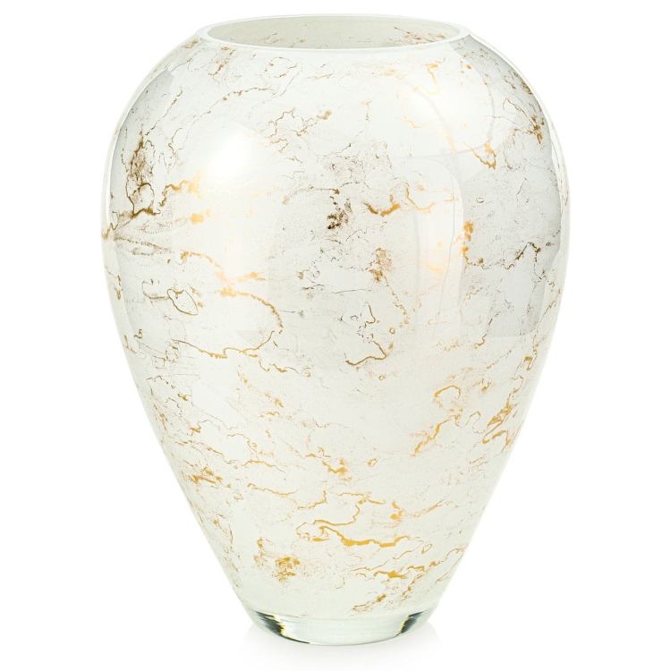 Ekskluzywny ręcznie robiony wazon na kwiaty VanderGroff 33cm VG33/WM