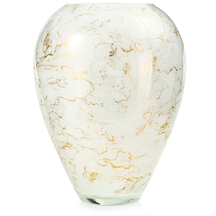 Ekskluzywny ręcznie robiony wazon na kwiaty VanderGroff 33cm VG33/WM