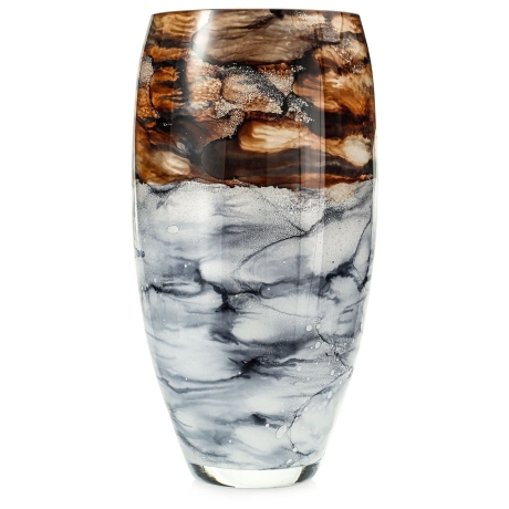 Przejdź do produktu Ekskluzywny ręcznie robiony wazon na kwiaty VanderGroff 38cm VG38/SAND