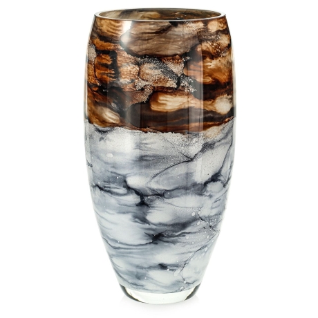 Przejdź do produktu Ekskluzywny ręcznie robiony wazon na kwiaty VanderGroff 38cm VG38/SAND