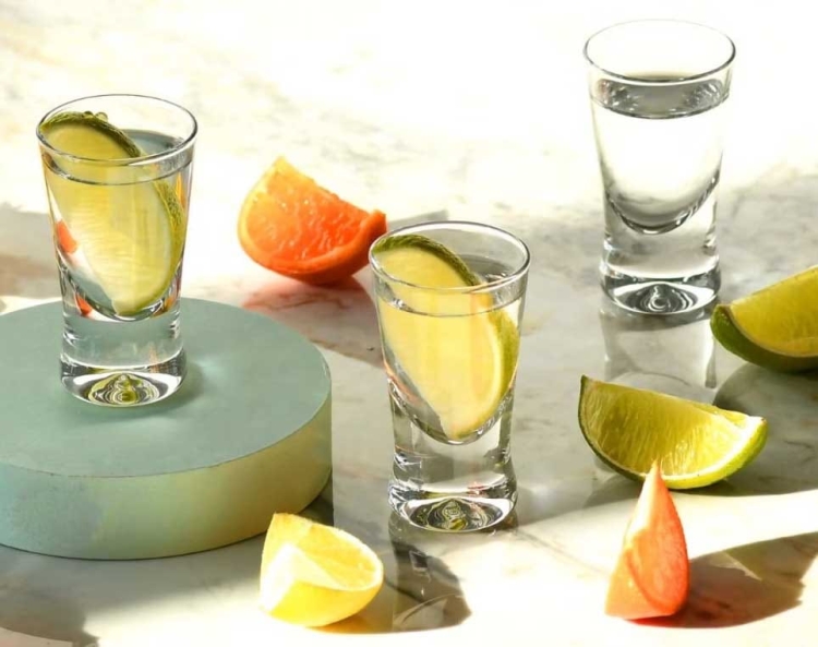 Kieliszki do wódki KROSNO Shot 25 ml | Basic | X-Line