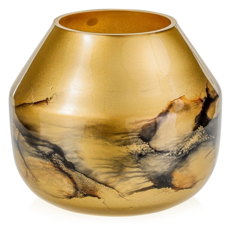 Przejdź do produktu Ekskluzywny ręcznie robiony wazon na kwiaty VanderGroff 22cm VG22/GOLD