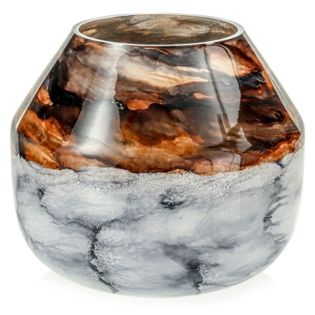 Przejdź do produktu Ekskluzywny ręcznie robiony wazon na kwiaty VanderGroff 22cm VG22/SAND