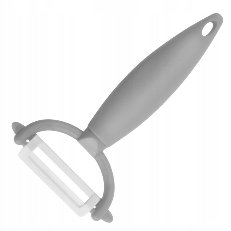 Ceramiczna obieraczka pozioma ręczna do warzyw KOKO Green Grey KO-6477