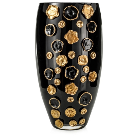 Przejdź do produktu Ekskluzywny ręcznie robiony wazon na kwiaty VanderGroff 38cm VG38B/DBG