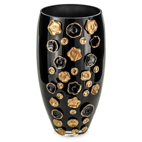 Przejdź do produktu Ekskluzywny ręcznie robiony wazon na kwiaty VanderGroff 38cm VG38B/DBG