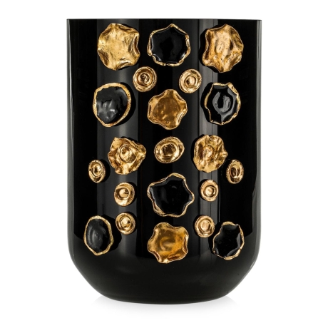 Przejdź do produktu Ekskluzywny ręcznie robiony wazon na kwiaty VanderGroff 24cm VG24B/DBG