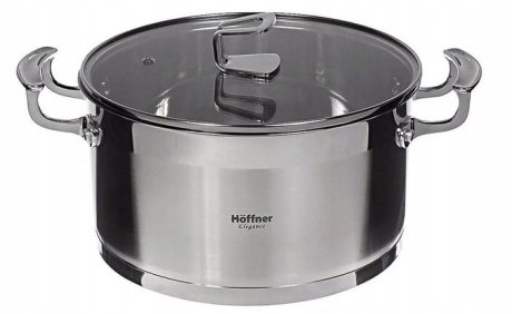 Przejdź do produktu Zestaw garnków ze stali nierdzewnej Hoffner 10 el. INDUKCJA HF-9948