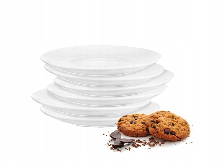 Spodek ceramiczny, talerzyk deserowy podstawka okrągła Glasmark 15,5cm