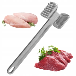 Dwustronny tłuczek do mięsa Rozbijak metalowy Koko KO-9607 22,5cm