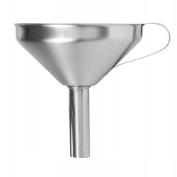 Lejek kuchenny z sitkiem ze stali nierdzewnej 10,5cm Koko KO-9577