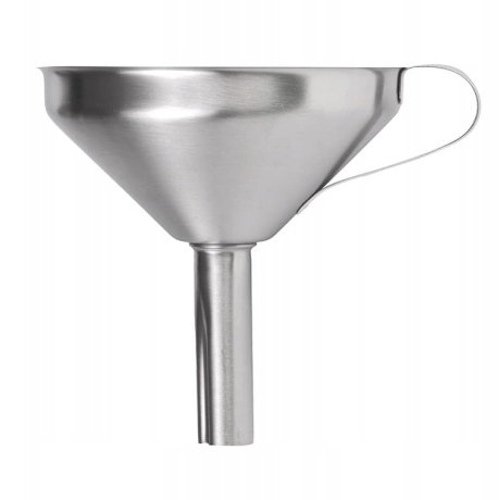 Przejdź do produktu Lejek kuchenny z sitkiem ze stali nierdzewnej 10,5cm Koko KO-9577