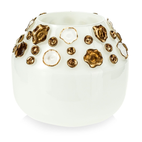 Przejdź do produktu Ekskluzywny ręcznie robiony wazon na kwiaty VanderGroff 22cm VG22W/DWG