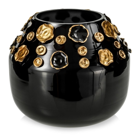 Przejdź do produktu Ekskluzywny ręcznie robiony wazon na kwiaty VanderGroff 22cm VG22B/DBG