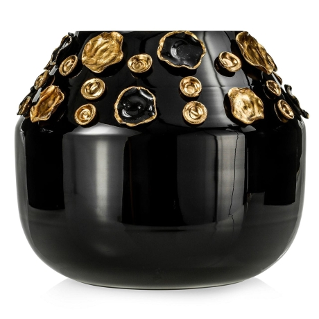 Przejdź do produktu Ekskluzywny ręcznie robiony wazon na kwiaty VanderGroff 22cm VG22B/DBG