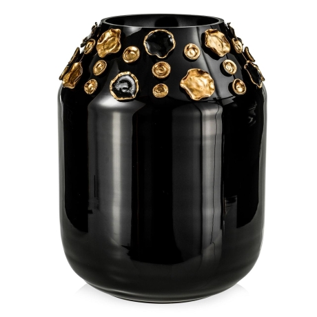 Przejdź do produktu Ekskluzywny ręcznie robiony wazon na kwiaty VanderGroff 35cm VG35B/DBG